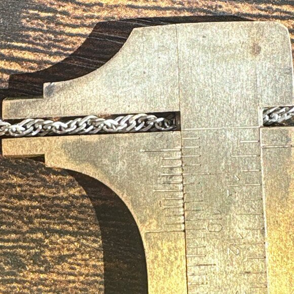 VTG Sterling Silver 925 Multi-Gemstone Elephant Pendant Necklace Size 24" Length - Picture 12 of 13